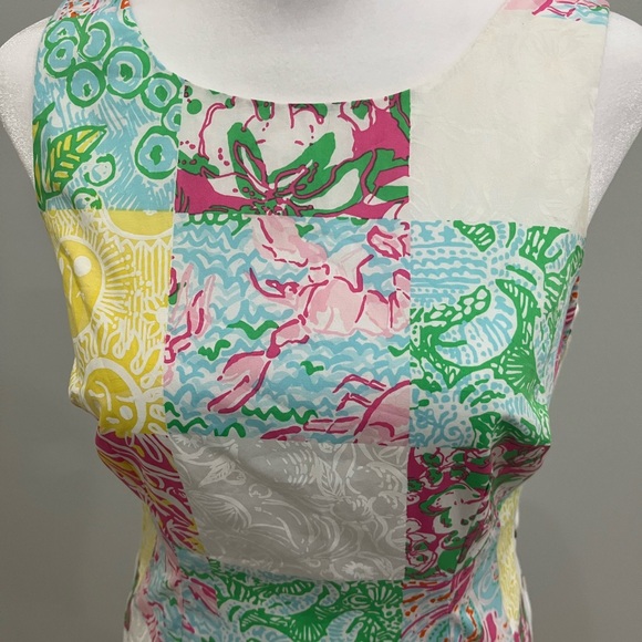 Lilly Pulitzer Patchwork Shift Dress - Picture 3 of 5